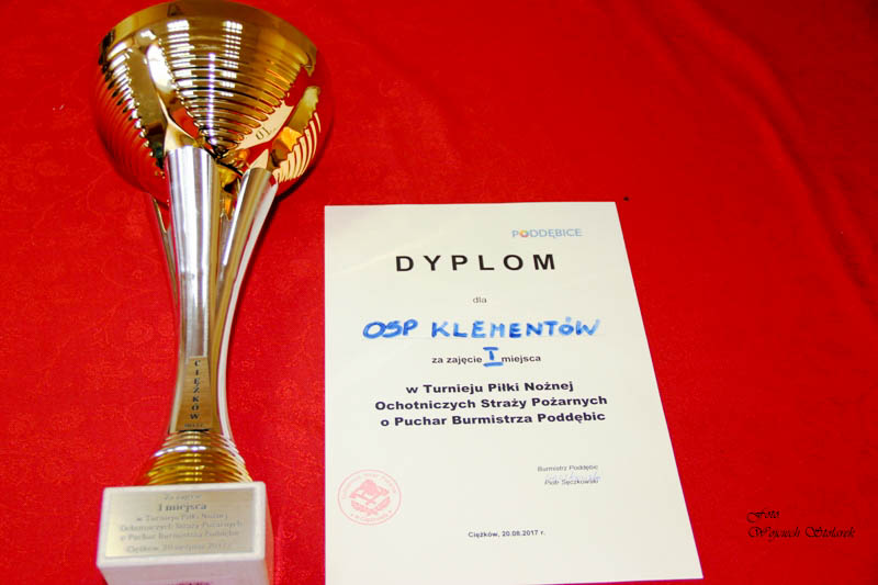 thumbnail for I miejsce w turnieju piłkarskim drużyn OSP gminy Poddębice